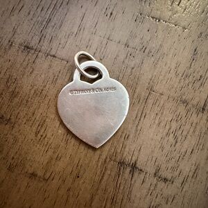 Tiffany & Co. Sterling Silver Heart Charm